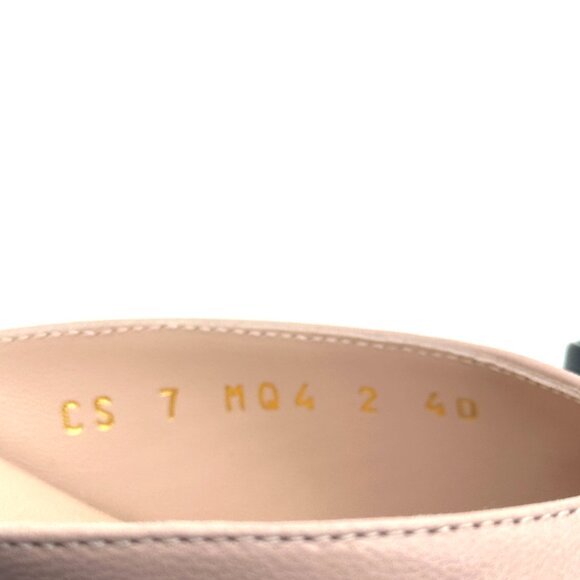 Valentino Bepointy Bow V Logo VLOGO Leather Slide Sandals Mules Heels Shoes - Picture 12 of 16